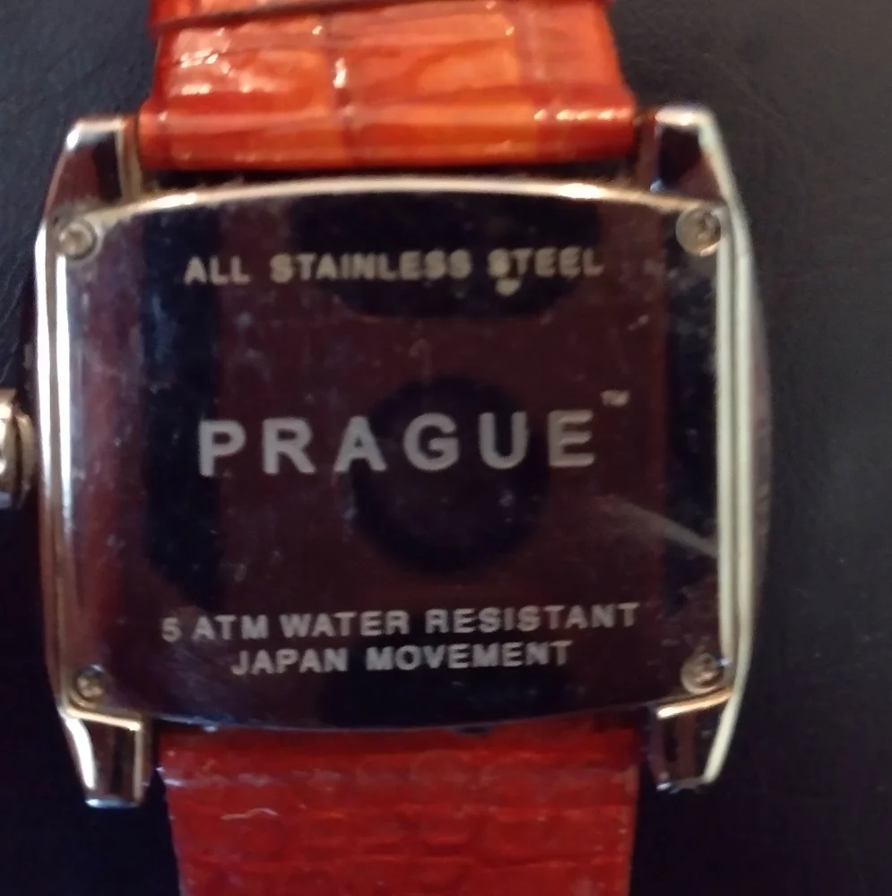 Prague Ladies Watch, Orange